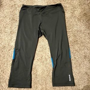 Reebok Running Cropped Leggings Size L